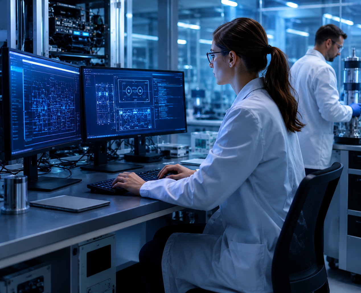 Carmen Energy laboratory and engineers